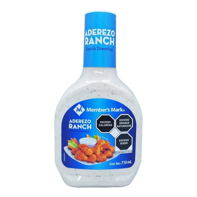 Aderezo Para Comida Sabor Ranch Member's Mark Botella De 710 Mililitros | MercadoLibre