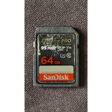 Tarjeta Sd Sandisk 64gb 95mb/s