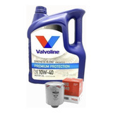 Aceite Valvoline 10w40 X 4 + Filtro De Aceite Vw Saveiro 1.6