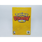 Apenas O Manual - Pokemon Stadium 2 - Nintendo 64  Gradiente