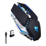 Mouse Gaming T-wolf Q-15 6 Botones Inalámbrico