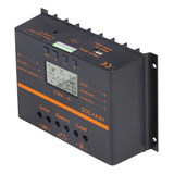 Controlador De Carga Solar 40a 12v/24v Lcd Batería Adaptable