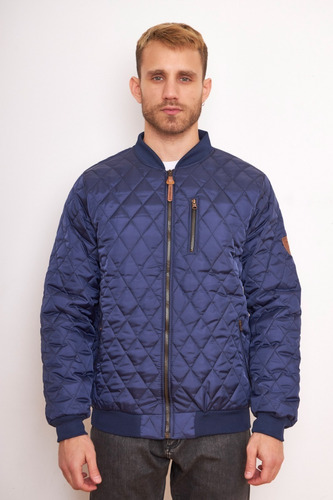 Campera Hombre Matelasé Rombos Bomber C.art 264