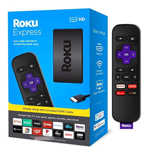 Roku Express 3930 Nuevo 2020 Mas 3 Meses Tv Box Jarytech