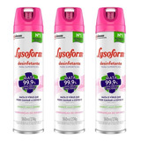 Kit 3 Desinfetante Lysoform Lembrança De Infância 360ml