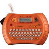 Brother P-touch Personal Handheld Labeler Color Naranja