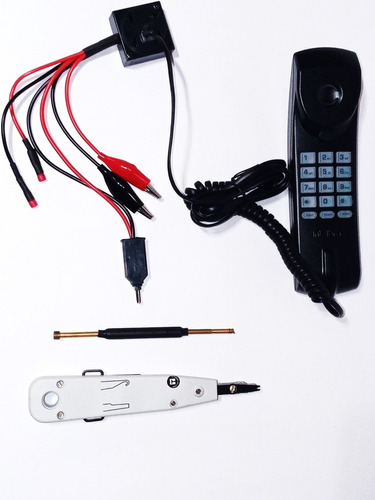 Kit Telefonia Completo (profissional) Badisco + Ferramentas