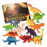 Paquete De 12 Figuras De Juguete De Dinosaurios De 7 PuLG...