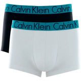 Kit 2 Cuecas Calvin Klein Original 1104 Low Rise Trunk Azul