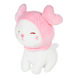 Miniso Peluche De Gatito Con Orejas De Corazón 32x32 Cm