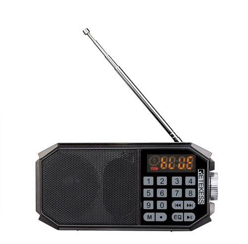 Radio Fm Retekess Tr610 Con Parlante Bluetooth V4.2