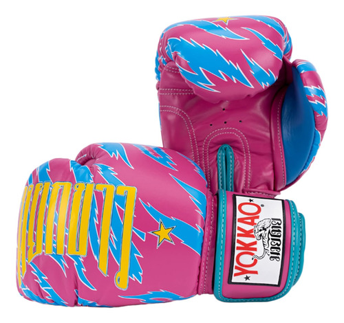 Guantes De Boxeo Yokkao 8 Oz Rosa