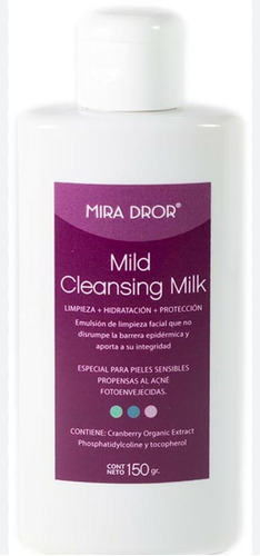 Mild Cleasing Milk Emulsion De Limpieza Mira Dror