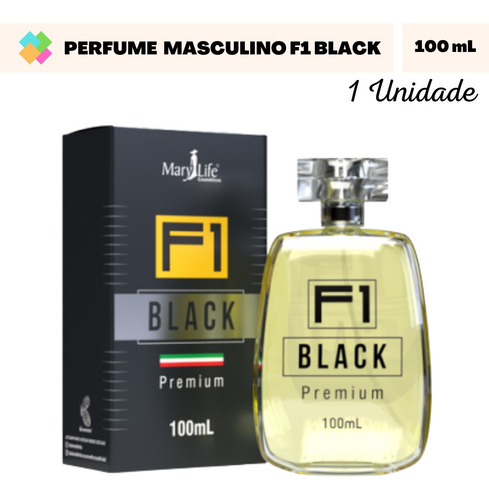 Perfume Masculino F1 Black Mary Life Original E Lacrado