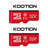 Kootion 32gb Micro Sd Card 2-pack Class 10 Micro Sdhc Card U