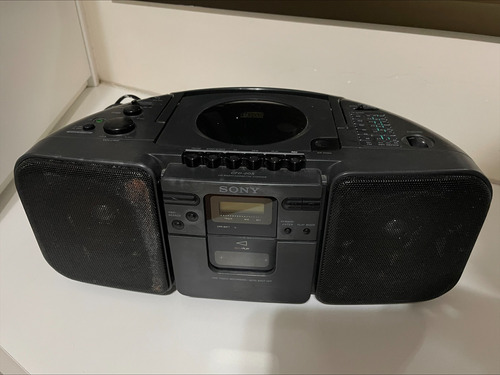 Sony Cfd-20s Cd Player Cassete Radio Ano 1992