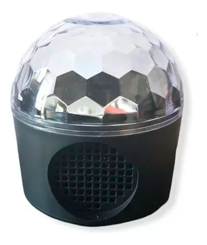 Parlante Bluetooth Proyector Bola Disco Luces Led Fiesta