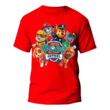 Camiseta Infantil Estampada Roupa De Menino Patrulha Canina
