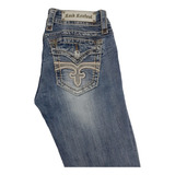 Rock Revival Jeans Para Dama 28r. True, Seven, Afflicton, Ed