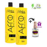 Progressiva Alisa Afro Rofer Kit Super Liso 100%  +brinde  