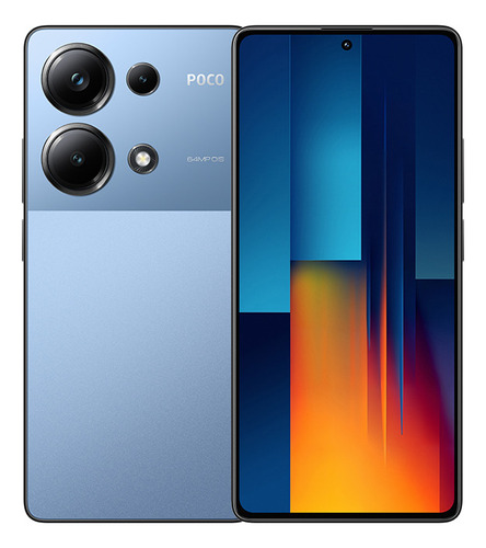 Celulares Poco M6 Pro 12gb 512gb Azul Versión Global, Helio G99 Ultra, Flujo De 120hz, Amoled, Triple Cámara De 64mp, Carga Turbo De 67w