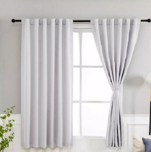 Cortinas Ambiente Lavable 2,35 M Alto Blackout Vs Colores 