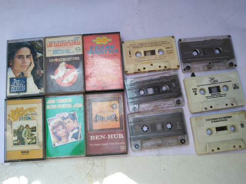 Cassette Cazafantasmas Ben Hur Y Otros Lote 