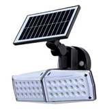 Aplique Led Solar Litex Lx250 8w , Sensor De Movimiento