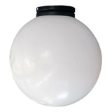 Aplique Globo Pvc Antivandálico 25 Cm De Techo Ó Piso