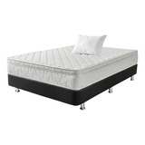 Combo Active Plus 100x190 +base Cama+1 Almohada Biosoft