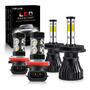 Kit Focos Led Fzpjjnb 9008 Para Suzuki Xl-7 2007-2009