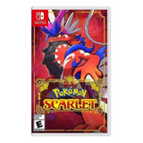Pokemon Scarlet Nintendo Switch Juego Fisico