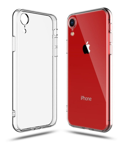 Capa Capinha Clear Case Slim P/ iPhone 7 8 X Xr 11 12 13 Max