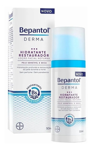 Bepantol Derma Hidratante Restaurador Noturna 50ml