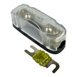 Portafusible Mini Anl Cable Cal 8 O 4 Corriente Amplificador Instalacion Profesional Kdb-148mini Incluye Fusible 100a