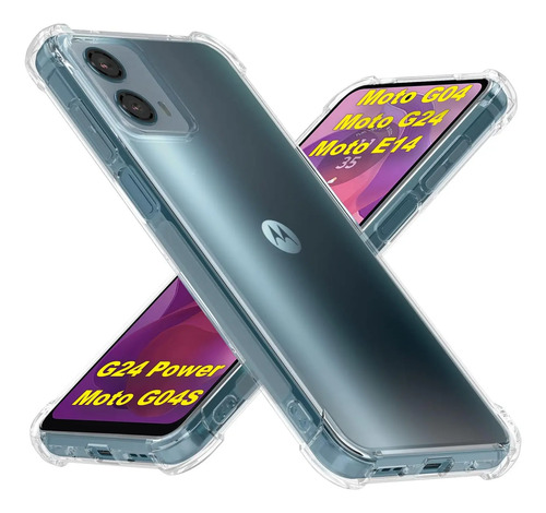 Funda Case Para Motorola Moto Carcasa Uso Rudo Transparente | Meses sin interés
