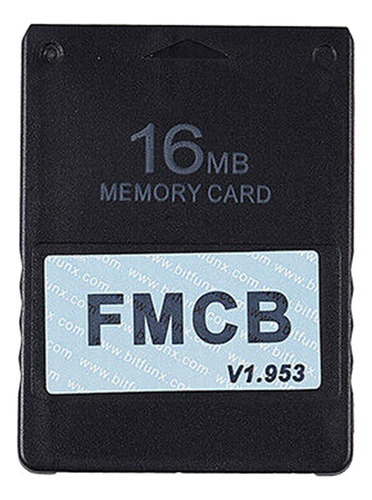 Freemcboot Fmcb 1.966 Juego De Tarjeta De Memoria Ps2 16 Mb