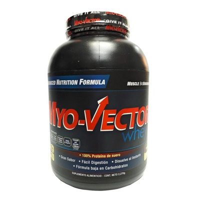 Proteína Whey Myo-Vector Cappuccino Polvo Deportivo 2.27kg | MercadoLibre