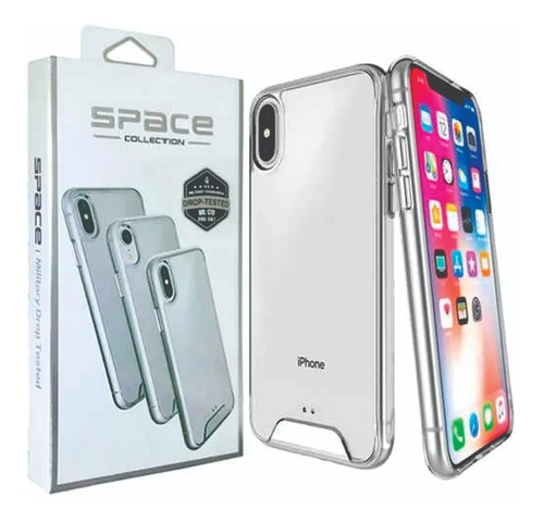 Capa Capinha Space Clear Para iPhone XR