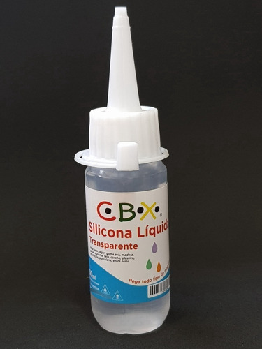 Silicona Liquida Pegamento Transparente Cbx X30 Ml