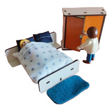 Muebles Casita Muñecas Infantil Dormitorio Principal