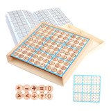 Juego De Mesa De Sudoku De Madera, Juguetes Jiugongge, Juego