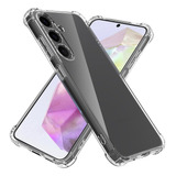 Funda Para Samsung  A35 Suave Tpu Carcasa+1 Mica De Ceramica