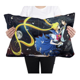 Cojin Almohada Sailor Moon, Anime, Usagi, Mamoru, Durable