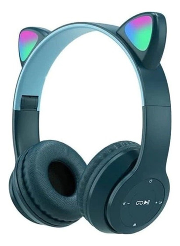Headset Wireless Rgb Cat Ear