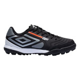 Chuteira Society Umbro Pro 5 Bump Club Preto Branco Unissex 