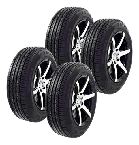 Paq X4 Llantas 185/60r14 Onyx Ny-801 82h