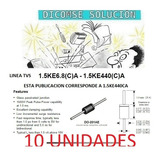 1.5ke440ca 1.5ke 1500w 440v Bidireccional X10 Unidades