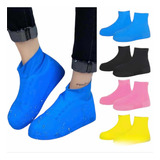 Cubre Zapatos Silicona Protector De Lluvia