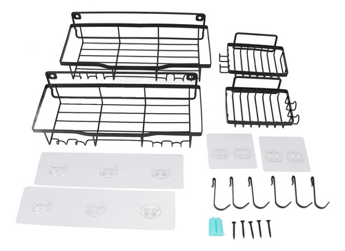 Estantes De Ducha, Estantes, Organizador De Pared Para Baño